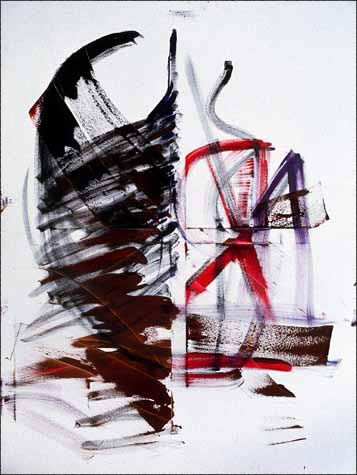 Bending To Its Will #6, oil on canvas, 48"x36"